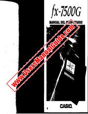 Ver FX-7500G-1 CASTELLANO PARTE 1 pdf Manual de usuario